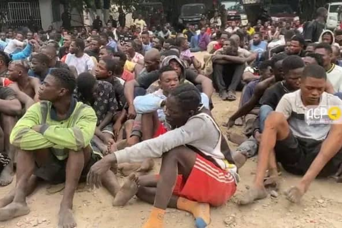 Kinshasa : Une descente sécuritaire frappe fort à la Gombe, 747 interpellations en une journée