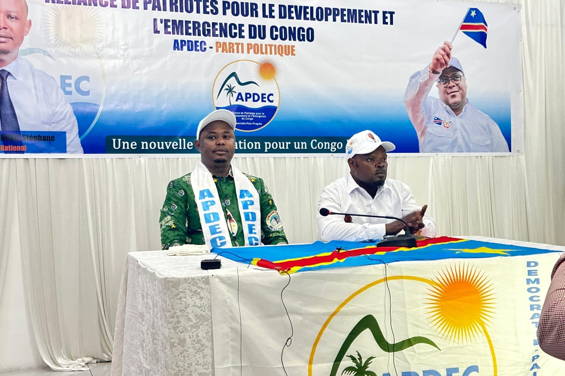 ‎Stéphane Miruho lance officiellement les activités de l'école de son parti APDEC