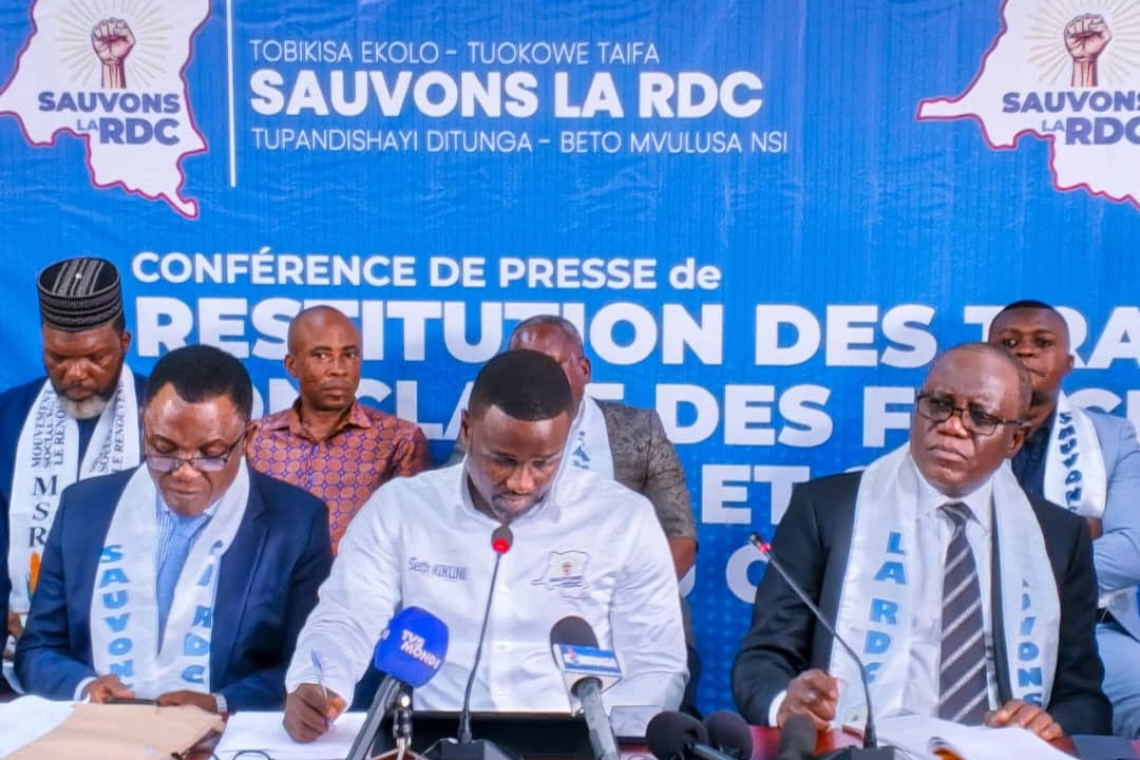 ACCORD RDC -RWANDA PRISE DE POSITION DU MOUVEMENT SAUVONS LE CONGO